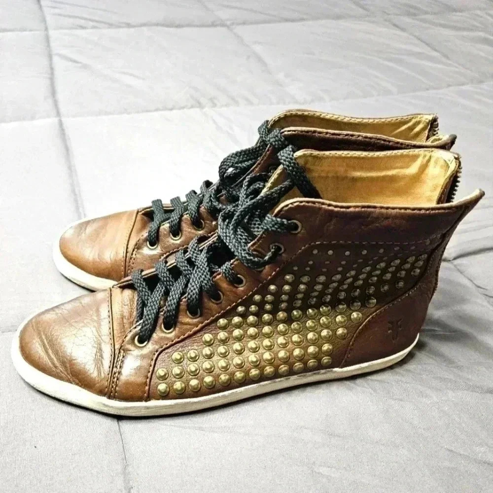 Frye Kira Biker High Top - Picture 3 of 10